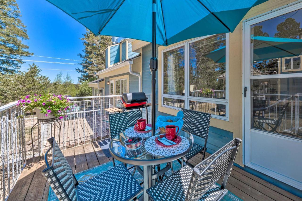 Eclectic Home With Deck 4 Miles To Ski Cloudcroft! ภายนอก รูปภาพ